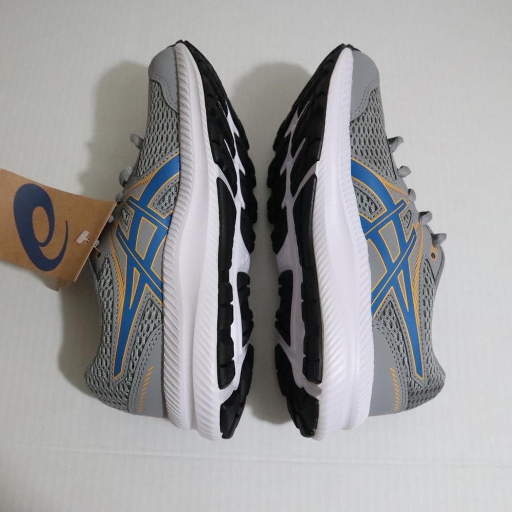 ASICS Kid's Contend Running Shoes Sheet Rock/Electric Blue